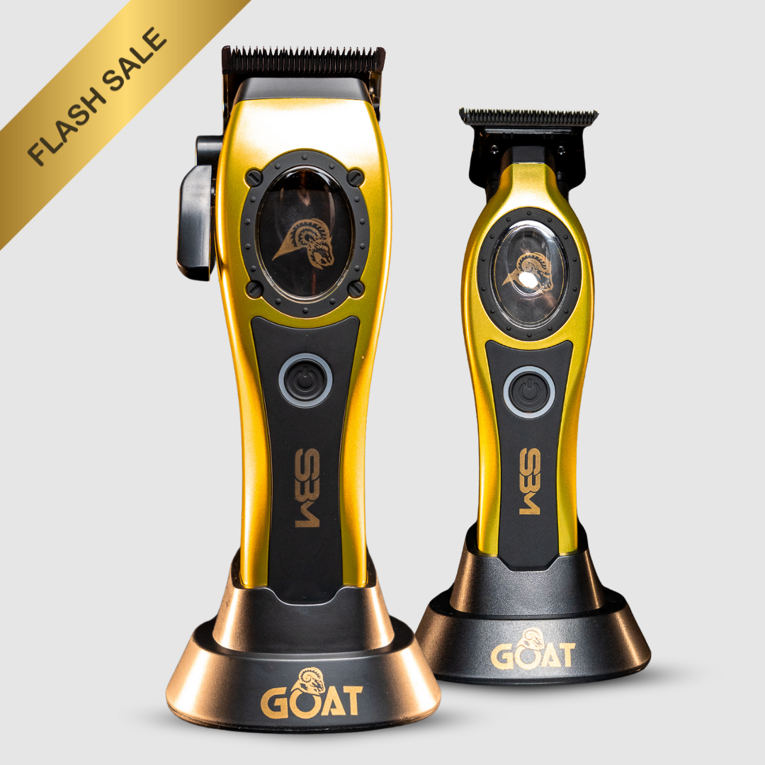 GOAT Combo con Carcasas – Clipper & Trimmer de Alta Precisión
