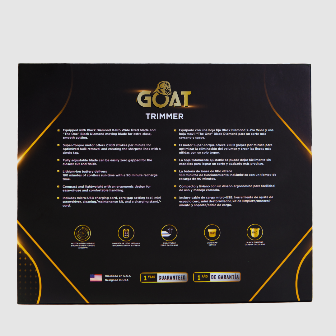 GOAT Trimmer – Recortadora Profesional de Alta Precisión