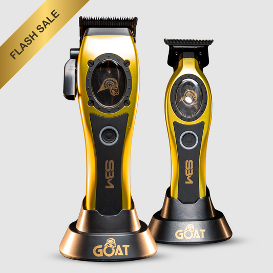 GOAT Combo con Carcasas – Clipper & Trimmer de Alta Precisión
