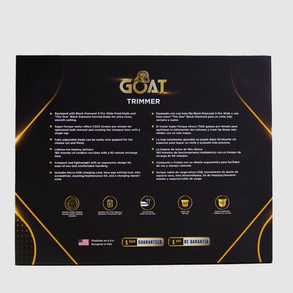 GOAT Trimmer – Recortadora Profesional de Alta Precisión