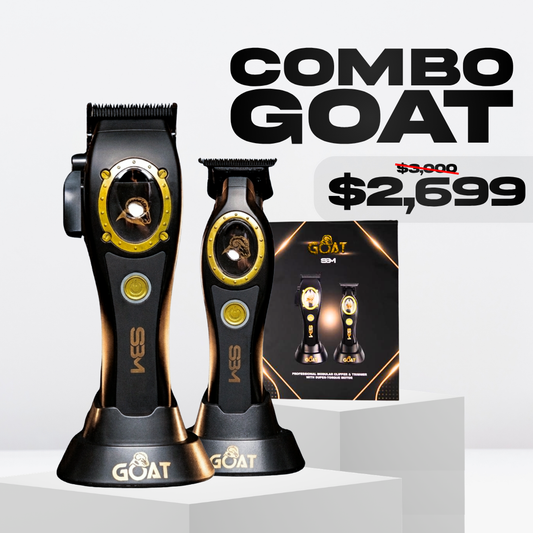 GOAT Combo – Clipper & Trimmer de Alta Precisión