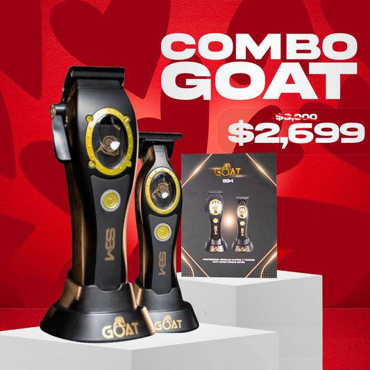 GOAT Combo – Clipper & Trimmer de Alta Precisión