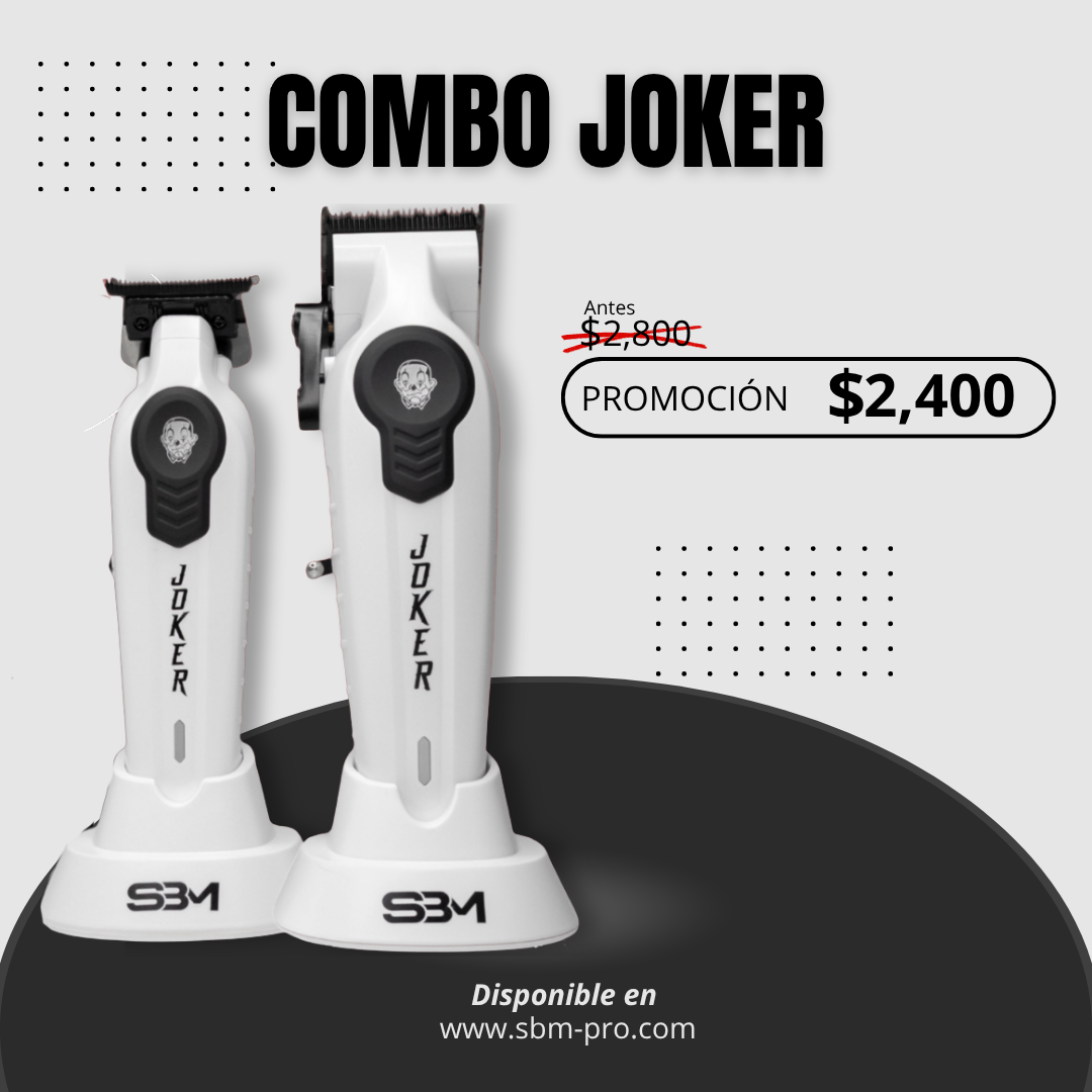 JOKER Combo – Clipper & Trimmer de Alta Precisión