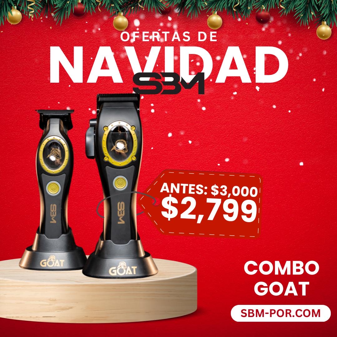 GOAT Combo – Clipper & Trimmer de Alta Precisión