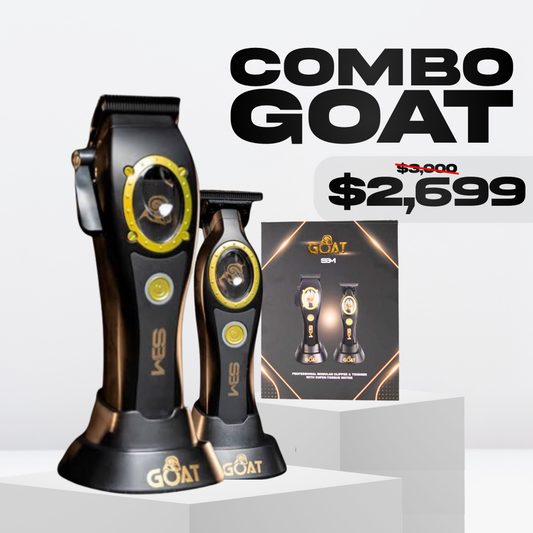 GOAT Combo – Clipper & Trimmer de Alta Precisión