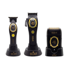 GOAT SERIES – Kit de barbería inalámbrico: clipper, trimmer y shaver