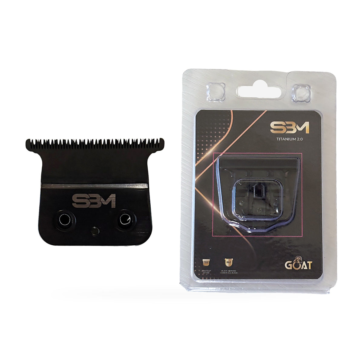 Cuchilla de repuesto SBM para trimmer con empaque